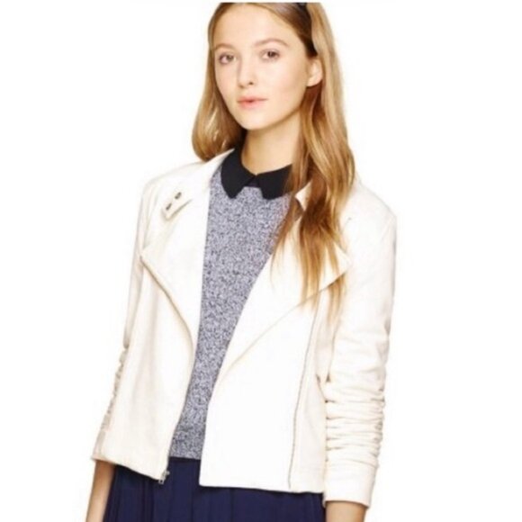 Aritzia Sunday Best Pink Kerouac Moto Jacket - Picture 2 of 4